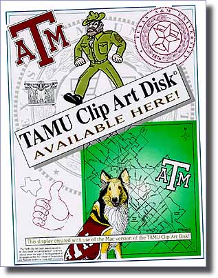 TAMU Clip Art Disk Available Here - tabletop display